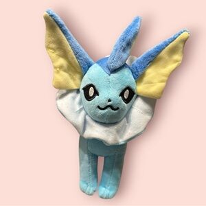 2018 Pokecenter Japanese Vaporeon Plush